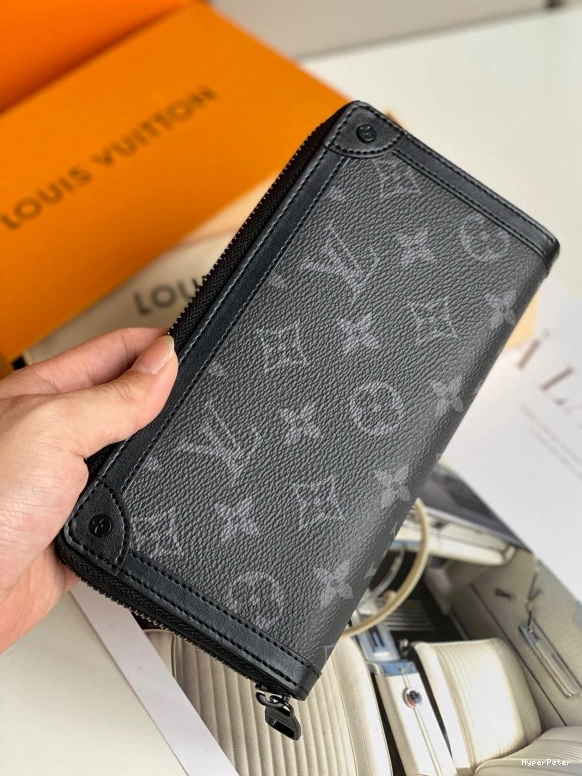 LOUIS TRUNK VUITTON ZIPPY WALLET 0824